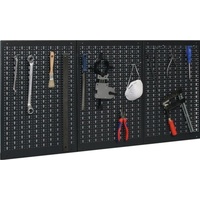 KÜPPER Lochwand Gesamt-B1200xH600mm B400xH600mm m.12 Standardhaken