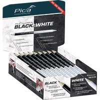 Pica Classic FOR ALL Black&White L.24cm 2B beids.gespitzt