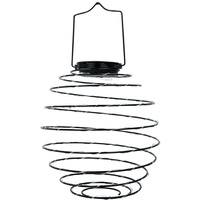Lumi Jardin Spiralförmige Solar-Hängeleuchte H37cm ORION