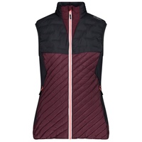 CMP WOMAN VEST Hybrid burgundy 38