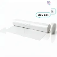 Blanc HYGIENIC Müllbeutel Premium 60 Liter, weiß, reißfest, 13my,