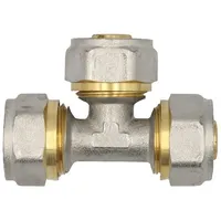 Pipetec Schraubfitting T-Stück 16x2 mm Mehrschichtverbundrohr