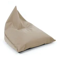 Mokebo Sitzsack Beige, 110x105x110 cm, Oeko-Tex®, Gartenmöbel, Gartenstühle, Outdoor-Sitzsäcke