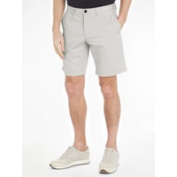 Tommy Hilfiger Bermudas in unifarbenem Design Modell 'BROOKLYN', Hellgrau,