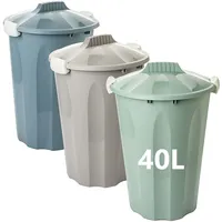 2friends 3 Stk. Maxitonne 40l , Tonne aus Hartplastik,