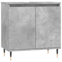 VidaXL Badschrank Betongrau 58 x 33 x 60 cm