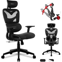 Huzaro Combat 8.0 Carbon Gaming-stuhl - Black