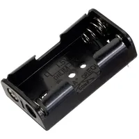 TRU Components BH-321-1P Batteriehalter 2x Mignon (AA) Kontaktpole