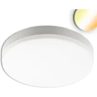 ISOLED Decken-/Wandleuchte LED 18 W Metall IP54 mit Bewegungssensor