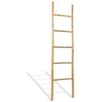 VidaXL Handtuchleiter mit 5 Sprossen Bambus 150 cm