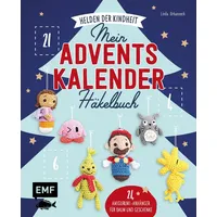 Edition Michael Fischer Mein Adventskalender-Häkelbuch: Helden der Kindheit –