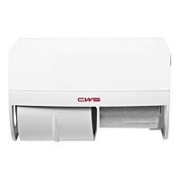 CWS Paradise WC-Toilettenpapierspender für zwei Rollen, mit Schloss, HxBxT