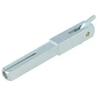 MS Beschläge - Verzinkter Patentwechselstift abgesetzt 10/8mm Wechselstift Ausstellhaken