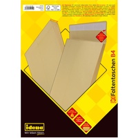 IDENA 12154 - Versandtaschen DIN B4, Braun