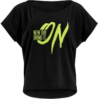 Winshape Damen Ultra Light mit schwarz/glitzer/neon gelb, XXL