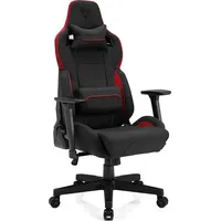 Sense Gaming chair Sense7 Sentinel fabric Gaming Chair, Black-red,