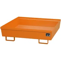 Bauer Südlohn Auffangwanne AO-4/A, lackiert, Gelborange