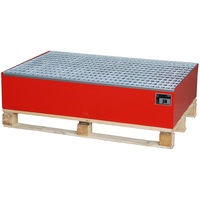 Bauer Südlohn Auffangwanne 2010, lackiert, Feuerrot