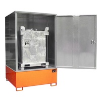 Bauer Südlohn Gefahrstoff-Schrank GS-4, lackiert, Gelborange