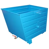 Bauer Südlohn Späne-Stapelkipper BSS 70, lackiert, Lichtblau