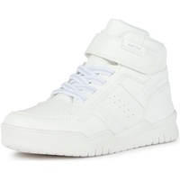 GEOX J Perth Boy F Sneaker, White, 34 EU