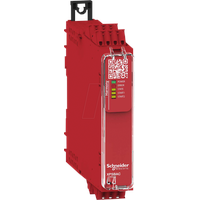 Schneider Electric XPSBAC14AC Sicherheitsrelais, Harmony Basic, 1Funktion, 1Kreis/2Kanäle, PLe/Kat4/SIL3,