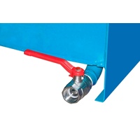 Bauer Südlohn Mini-Spänebehälter SMGU 610, lackiert, Lichtblau