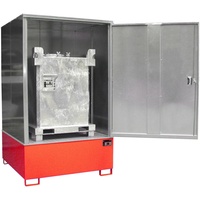 Bauer Südlohn Gefahrstoff-Schrank GS-4, lackiert, Feuerrot