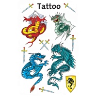 Avery Zweckform 56404 Tattoo Kinder Tattoos Drachen, Kinder Tattoo