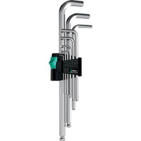 WERA Winkelschraubendrehersatz 950 PKL 7-tlg.Ku.-Halter SW 1,5-6mm Kugelk.