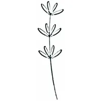 Artoz Motivstempel Blume 2,0 x 6,0 cm