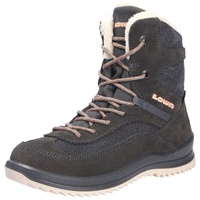 Lowa Ella GTX (Veloursleder, wasserdicht) anthrazit/aprikose Mädchen