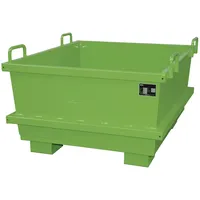 Bauer Südlohn Universalcontainer UC 500, lackiert, Resedagrün