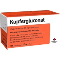 Wörwag Pharma Kupfergluconat Tabletten