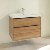 Villeroy & Boch Subway 3.0 Waschtischunterschrank, 2 Auszüge, C57401RH,