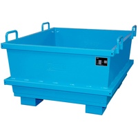 Bauer Südlohn Universalcontainer UC 500, lackiert, Lichtblau