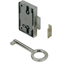 Hettich Nutbart-Aufschraubschloss 60 mm x 33,8 mm x 8,7