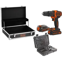 Black & Decker Black&Decker Akku-Schlagbohrschraube BDCHD18B2FC 2x1,5Ah 18V BDCHD18B2FC-QW
