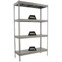 Proregal Schwerlastregal Metal Beast Four HxBxT 200x210x75cm | Fachlast