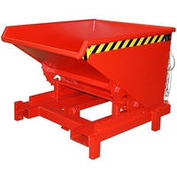 Bauer Südlohn Schwerlast-Kipper SK 600, lackiert, Feuerrot