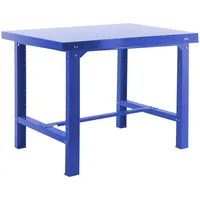 Proregal Werkbank Blau, Metall, 180x83x73 cm, Freizeit, Heimwerken, Werkstatt,