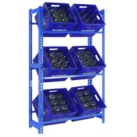 Simonrack Getränkekistenregal Simonbottle 3 8435104962459 blau 80,0 x 30,0