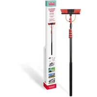 Umuzi Cleaning Teleskop Waschbürste 4,6 m Schwarz/Rot