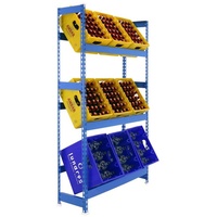 Simonrack Getränkekistenregal Simonbottle 3 8435104962466 blau 100,0 x 30,0