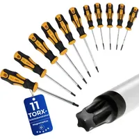 DEUBA Torx Schraubendreher Satz 11-tlg. mehrfarbig