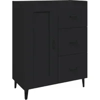 VidaXL Paponano Sideboard 69,5x34x90 cm Schwarz