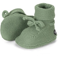 Sterntaler Strick-Schuhe, Grün, 18