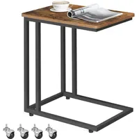VASAGLE Beistelltisch Vintage Braun 50 x 35 x 60