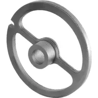 WolfCut Führungsscheibe mit Nabe Größe 8 silber