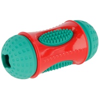 Kerbl Pet Rolle ToyFastic befüllbar, rot/türkis, 13 x 6